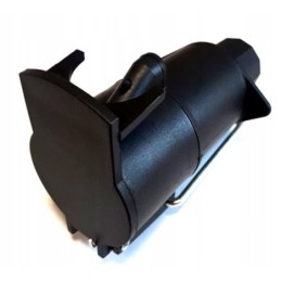 The 7-pin socket on the trailer is durable