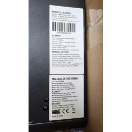 Inverter off grid hybrid solar 6 2kw 48v 120a anern