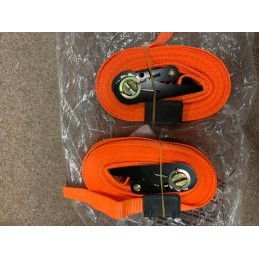 6 m transport belts for strapping, 2 pieces