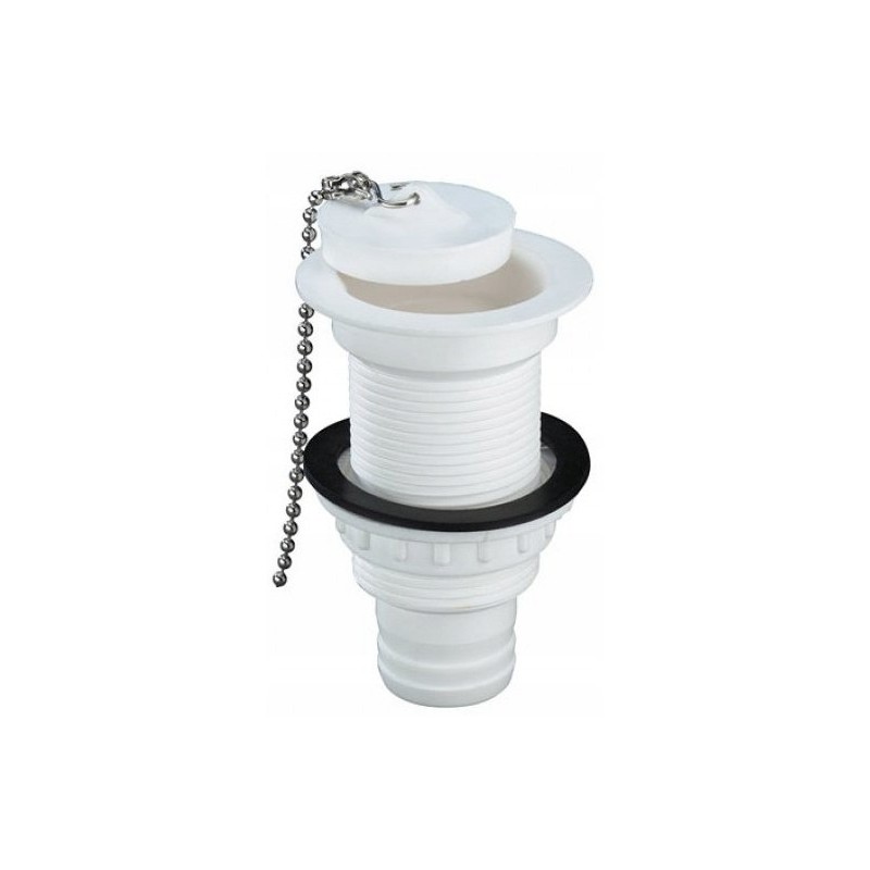 Siphon, straight drain, sink, washbasin, camper, trailer