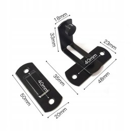 American sliding barn door lock