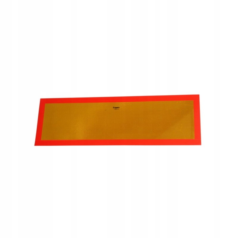 Warning sign for 1280x160mm cargo trailers