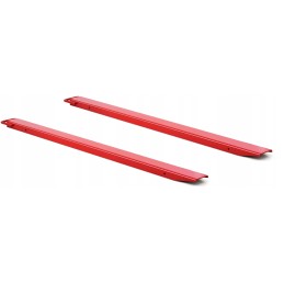 Extensions for forklift crane forks, open, 100 x 60 mm, length 2085