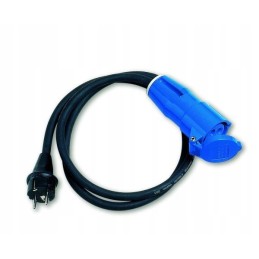 Extension cable cee schuko adapter 150 cm 3x2 5 mm2