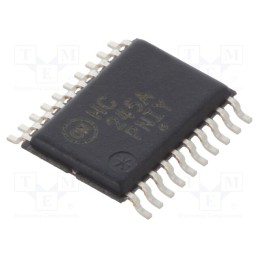 3 pcs x ONSEMI - MC74HC245ADTG - IC: digital, bidirectional,transceiver, Ch: 8, CMOS,TTL, SMD, HC