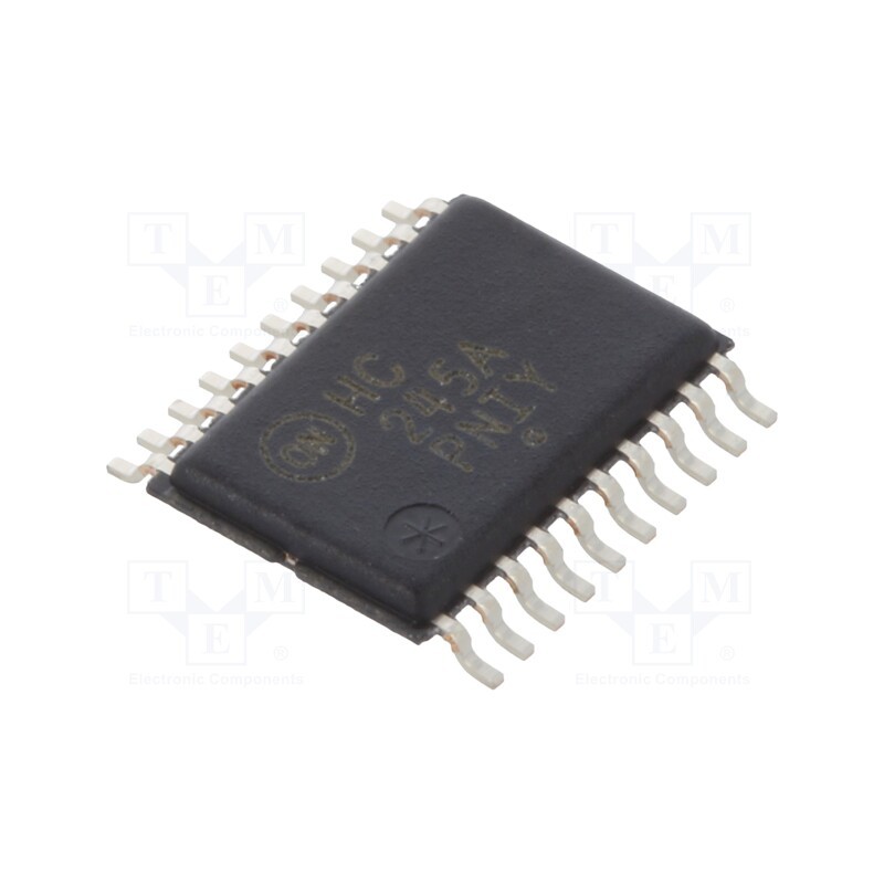 3 pcs x ONSEMI - MC74HC245ADTG - IC: digital, bidirectional,transceiver, Ch: 8, CMOS,TTL, SMD, HC