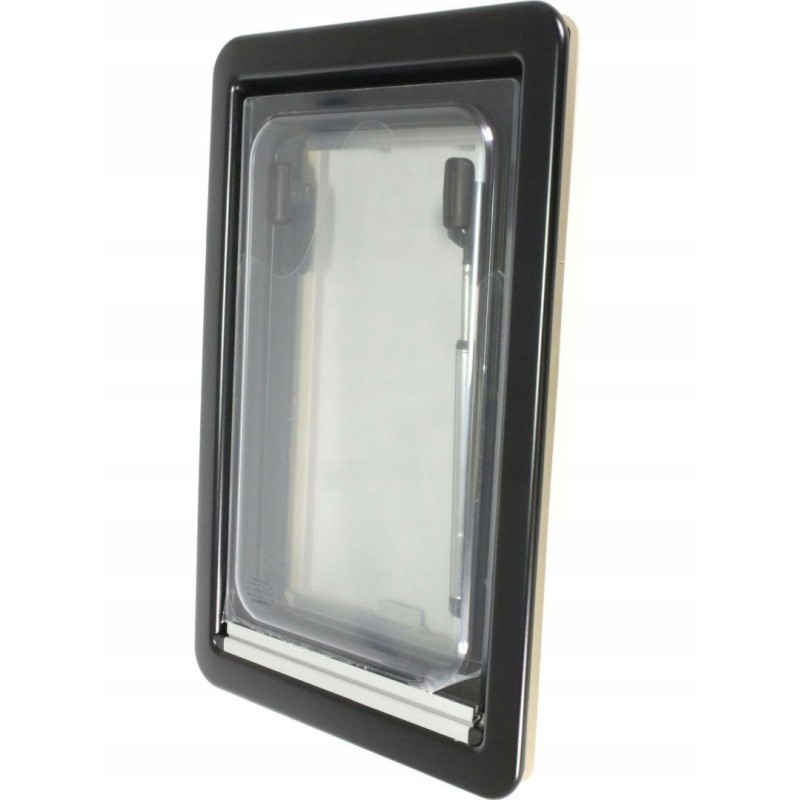 Hinged window with double blind Seitz S4 300 x 500