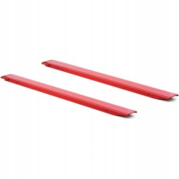 Extensions for forklift crane forks, open, 125 x 60 mm, length 2085