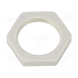1 pcs x PMA - GMN-M25 - Nut, Thread: metric, polyamide, PMAFIX MN, -40÷105°C, grey, 32mm