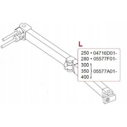 Awning arm joint f45i f45il left Fiamma