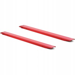 Extensions for forklift crane forks, open, 125 x 60 mm, length 1219