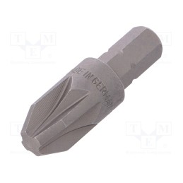 1 pcs x WIHA - 20542 -AS - Screwdriver bit, Pozidriv®, PZ4, Overall len: 32mm, 1pcs, STANDARD