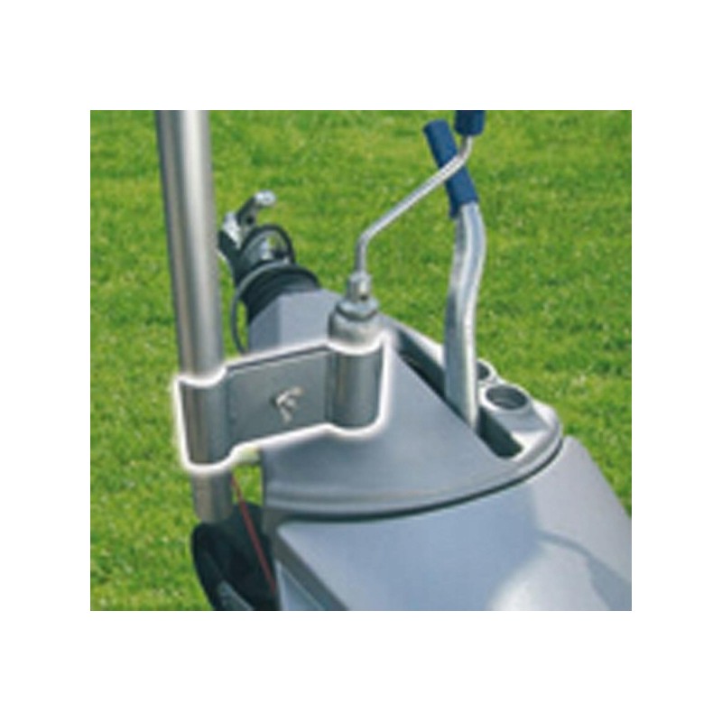 Clamp for an antenna mast or a Wawa dryer