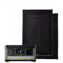 Mobile silent odorless solar generator 42ah 4x4