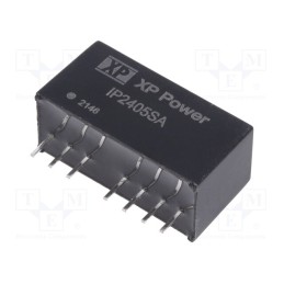 1 pcs x XP POWER - IP2405SA - Converter: DC/DC, 3W, Uin: 9÷36V, Uout: 5VDC, Iout: 600mA, SIP, 600kHz