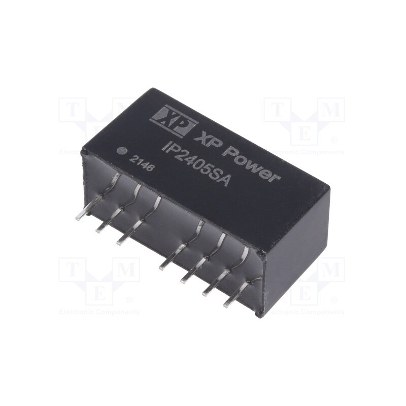 1 pcs x XP POWER - IP2405SA - Converter: DC/DC, 3W, Uin: 9÷36V, Uout: 5VDC, Iout: 600mA, SIP, 600kHz