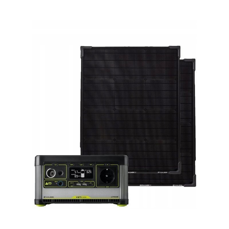Quiet and odorless solar generator 42 08ah camper
