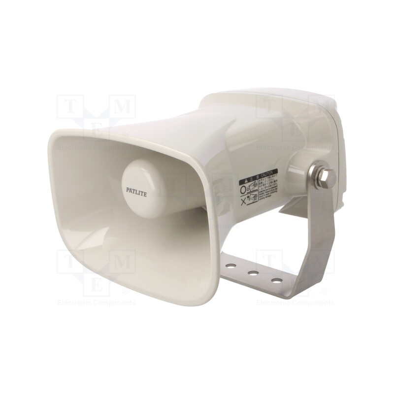 1 pcs x PATLITE - EHS-M1TE - Signaller: voice, 10.8÷35VDC, 105÷110dB, EHS, IP65