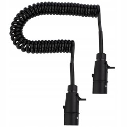 Spiral cable for trailer 7 pin type S 24v 4m