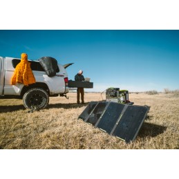 Generator generator 42ah with solar 150w camper 230v
