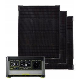 Mobile silent odorless solar generator 42ah 4x4