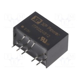 1 pcs x XP POWER - ITP0324S12 - Converter: DC/DC, 3W, Uin: 9÷36V, Uout: 12VDC, Iout: 250mA, SIP6, THT