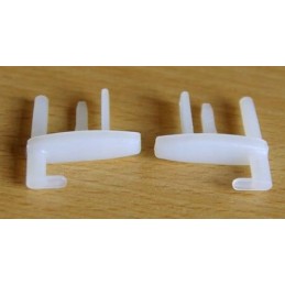 Attach the hook to the end of the Dometic 2 mosquito net blind