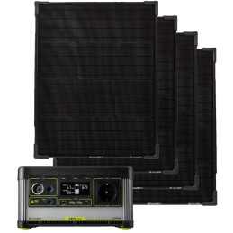 Quiet and odorless solar generator 42 08ah camper