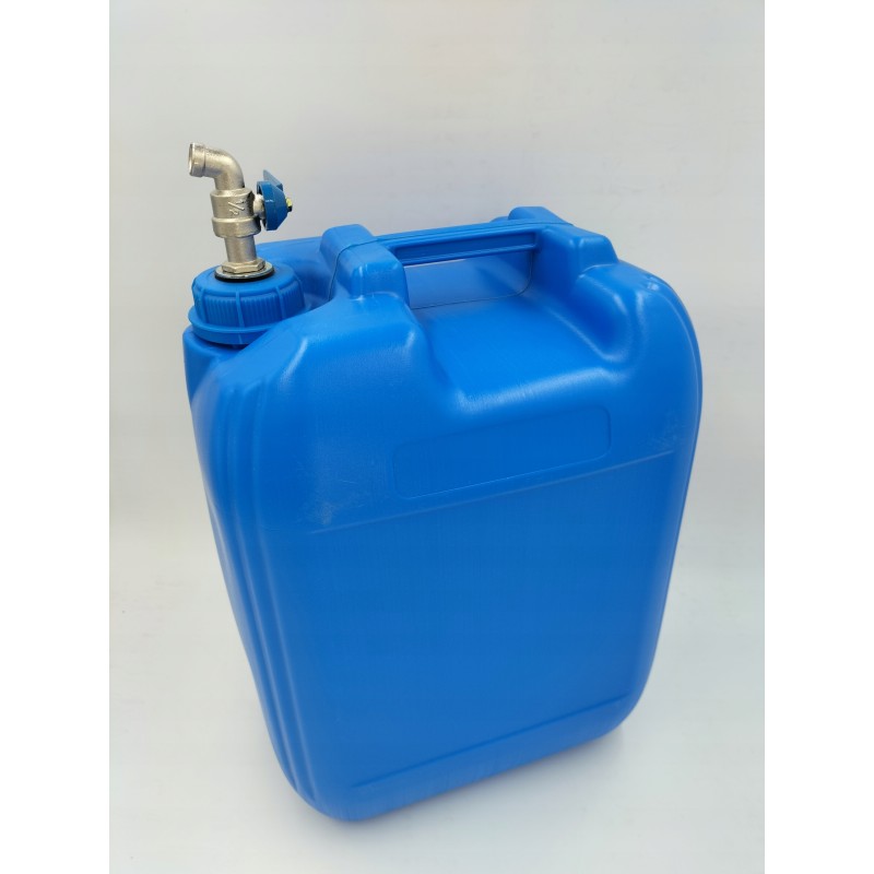 Water tank, 20 liters, tap in the cap