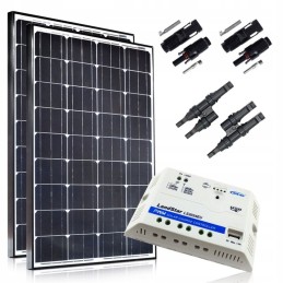 Solar kit solar pv 280w camper plot