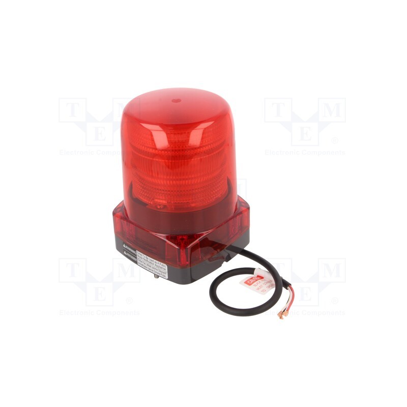 1 pcs x PATLITE - LFH-24-R - Signaller: lighting, blinking light, red, LFH, 24VDC, IP66