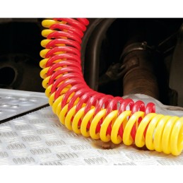 Cover for spiral cables for truck semi-trailer, cover 220cm, red