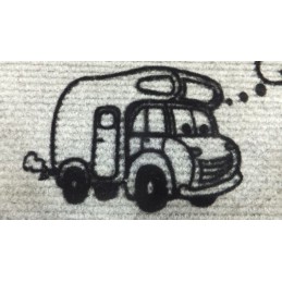 Camper trailer doormat 40x60 cm Arisol