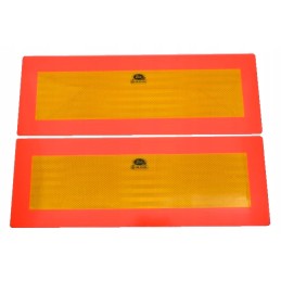 Trailer warning plate, 2 pcs