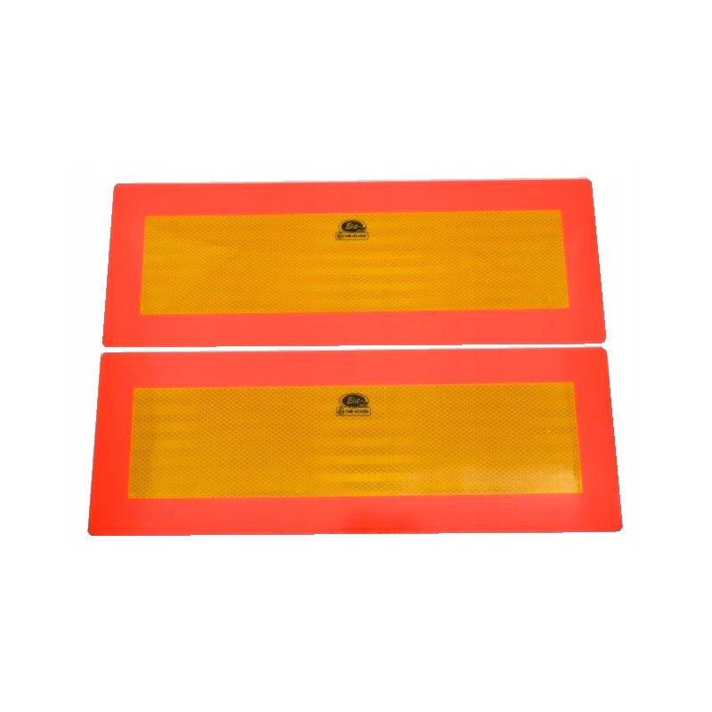 Trailer warning plate, 2 pcs
