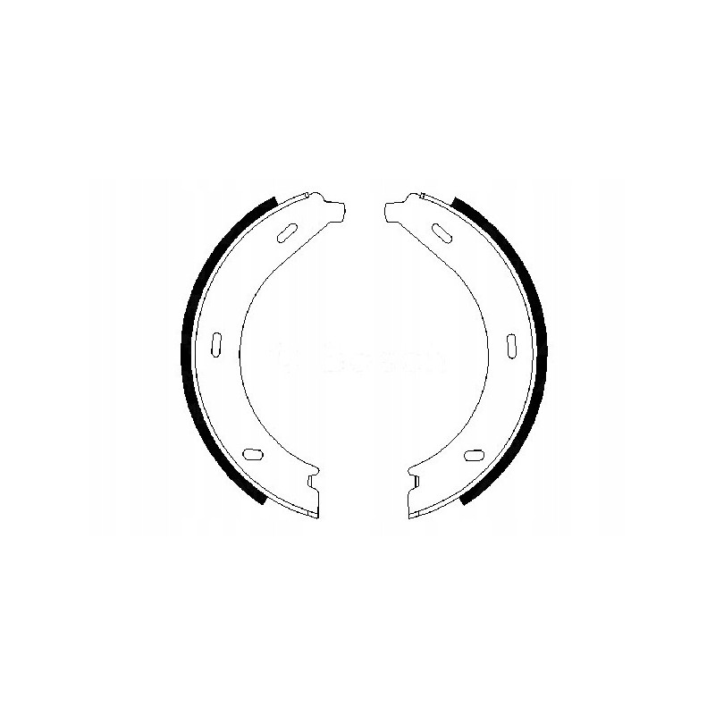 Brake shoes mercedes vito 96 03 bosch