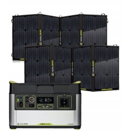 Genetaror 91ah generator with solar 200w MPPT camper