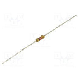 10 pcs x YAGEO - CFR-25JT-52-4K7 - Resistor: carbon film, 4.7kΩ, 250mW, ±5%, Ø2.4x6.3mm, axial