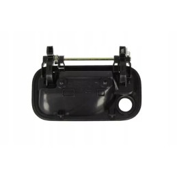 Front outside door handle with opening