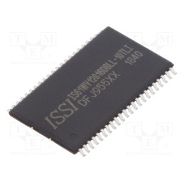 1 pcs x ISSI - IS61WV12816DBLL-10TLI - IC: SRAM memory, 2MbSRAM, 128kx16bit, 2.4÷3.6V, 10ns, TSOP44 II