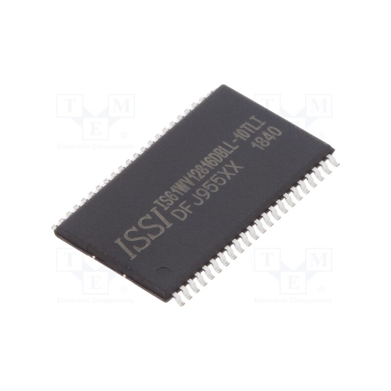 1 pcs x ISSI - IS61WV12816DBLL-10TLI - IC: SRAM memory, 2MbSRAM, 128kx16bit, 2.4÷3.6V, 10ns, TSOP44 II