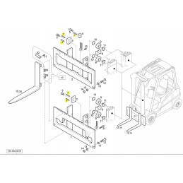 Linde stop pin 9381660478