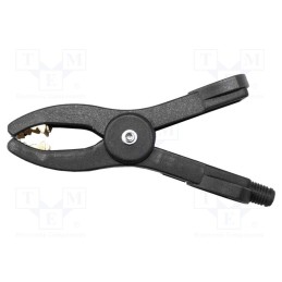 1 pcs x MUELLER ELECTRIC - BU-111-0 - Crocodile clip, 50A, Grip capac: max.25mm, Overall len: 107mm