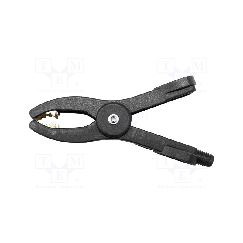 1 pcs x MUELLER ELECTRIC - BU-111-0 - Crocodile clip, 50A, Grip capac: max.25mm, Overall len: 107mm