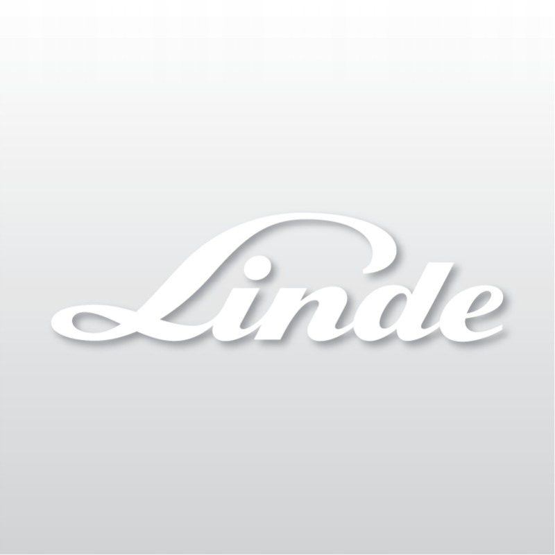 Sticker inscription emblem Linde stroller up to 25cm 2 pcs