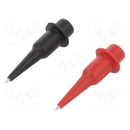 1 set x CLIFF - FCR19505RB - Probe tip, 10A, 1kV, red and black, Socket size: 4mm