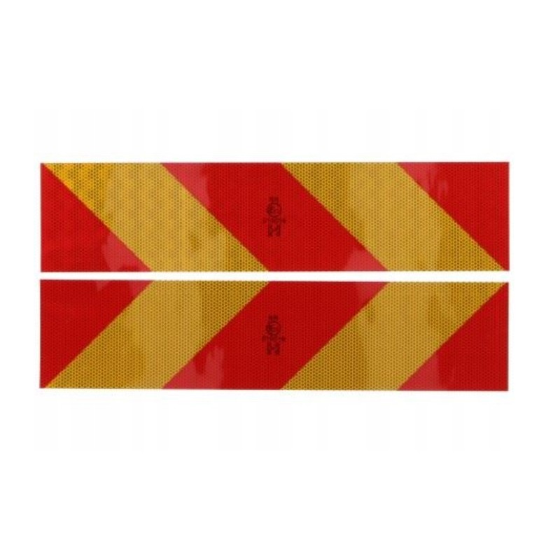 Trailer warning plate, 2 pcs