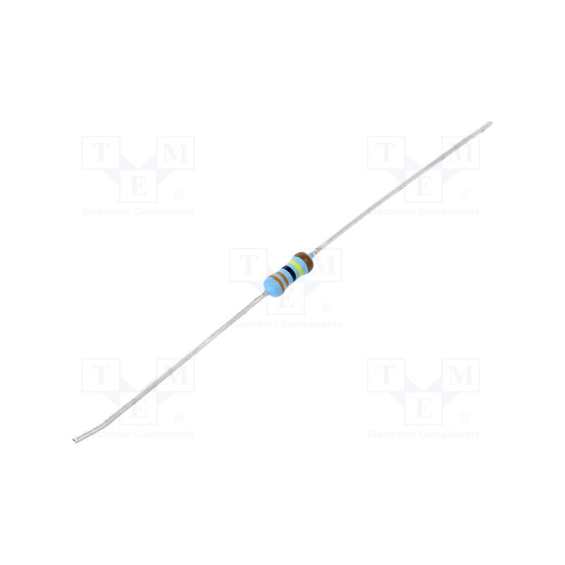 10 pcs x VISHAY - MRS25000C3304FCT00 - Resistor: thin film, THT, 3.3MΩ, 600mW, ±1%, Ø2.5x6.5mm, 50ppm/°C