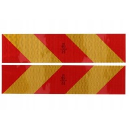 Adr plate, trailer distinguishing sticker, 2 pcs