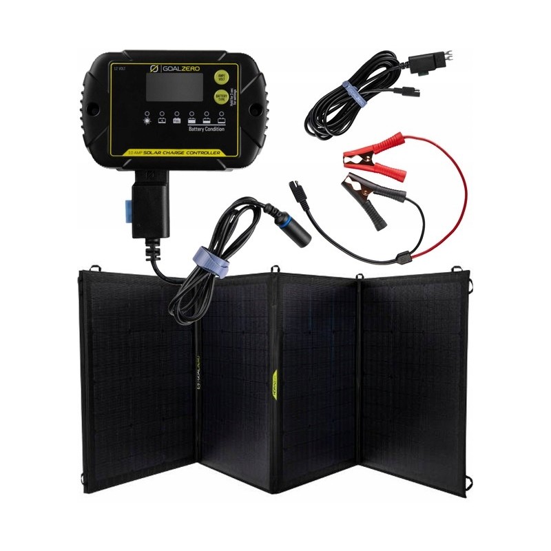 12v AGM lithium battery charger and 200w panel